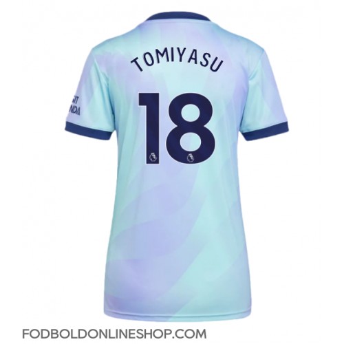 Arsenal Takehiro Tomiyasu #18 Tredjetrøje Dame 2024-25 Kortærmet